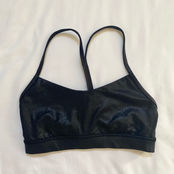 Lululemon flow y sports bra black - Picture 1 of 3